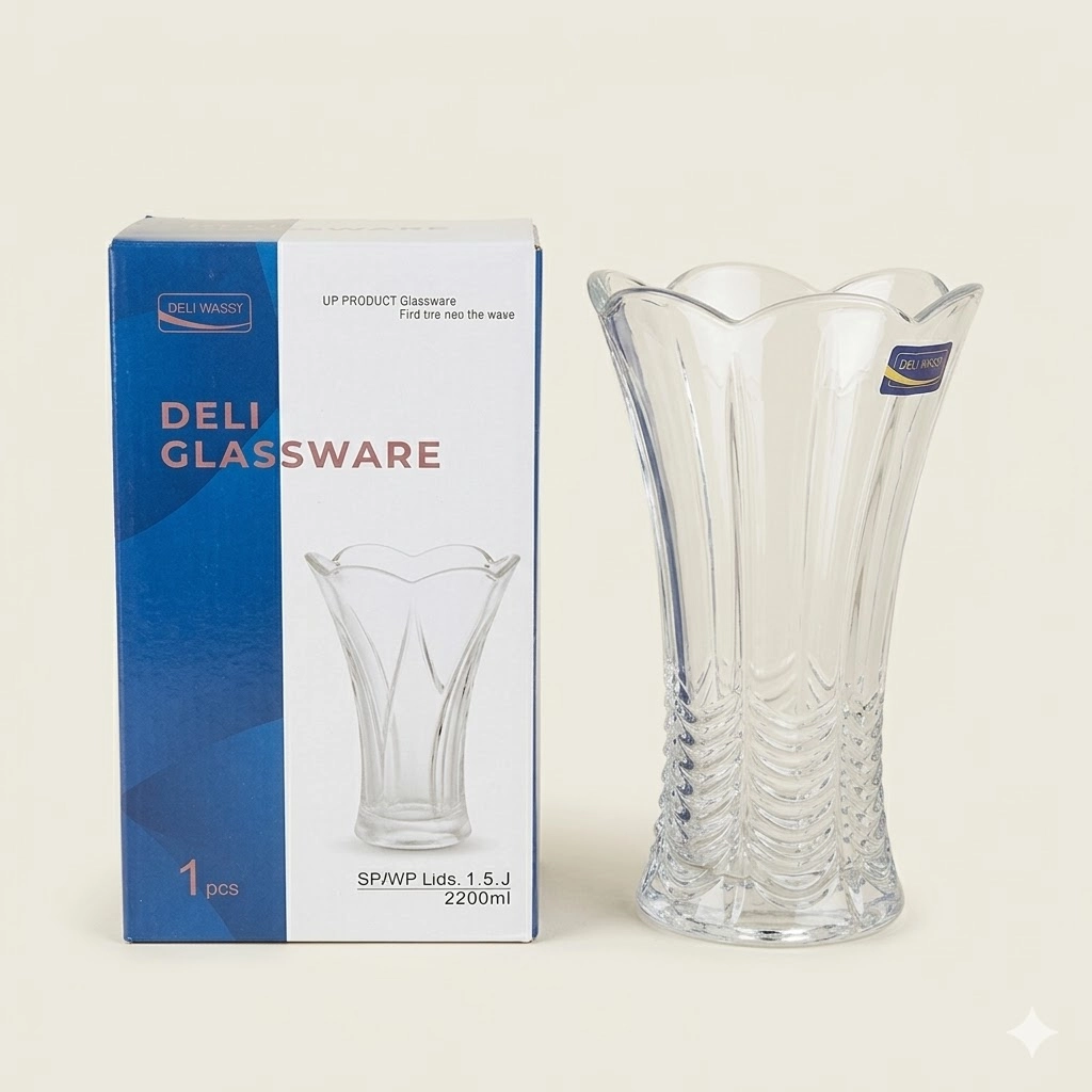 قنينة زجاج 13×23.5 سم