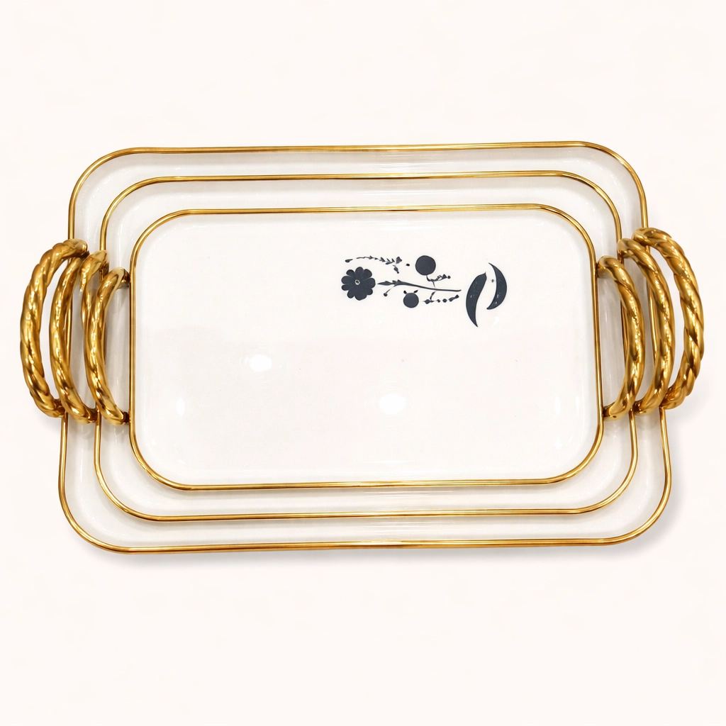 طقم صواني 3 قطع