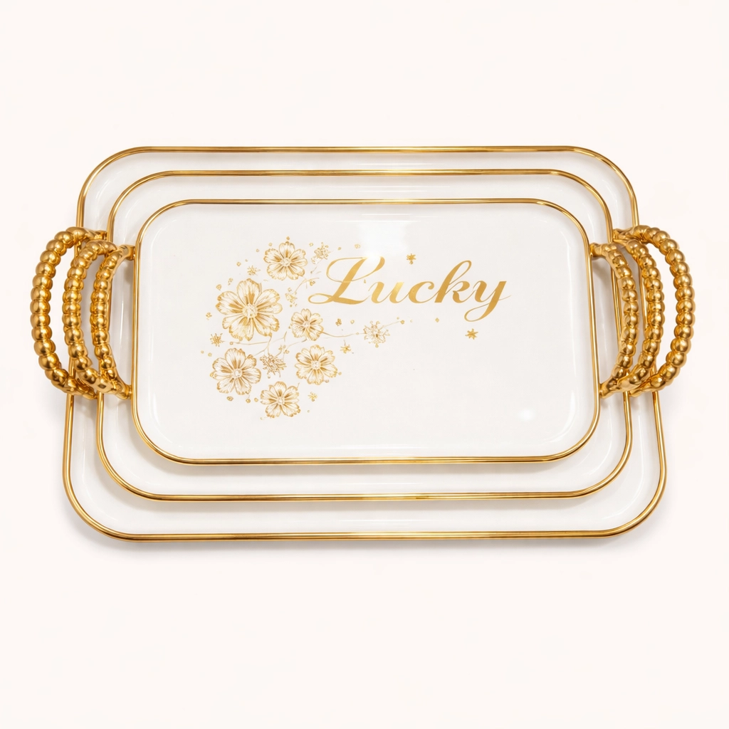 طقم صواني 3 قطع